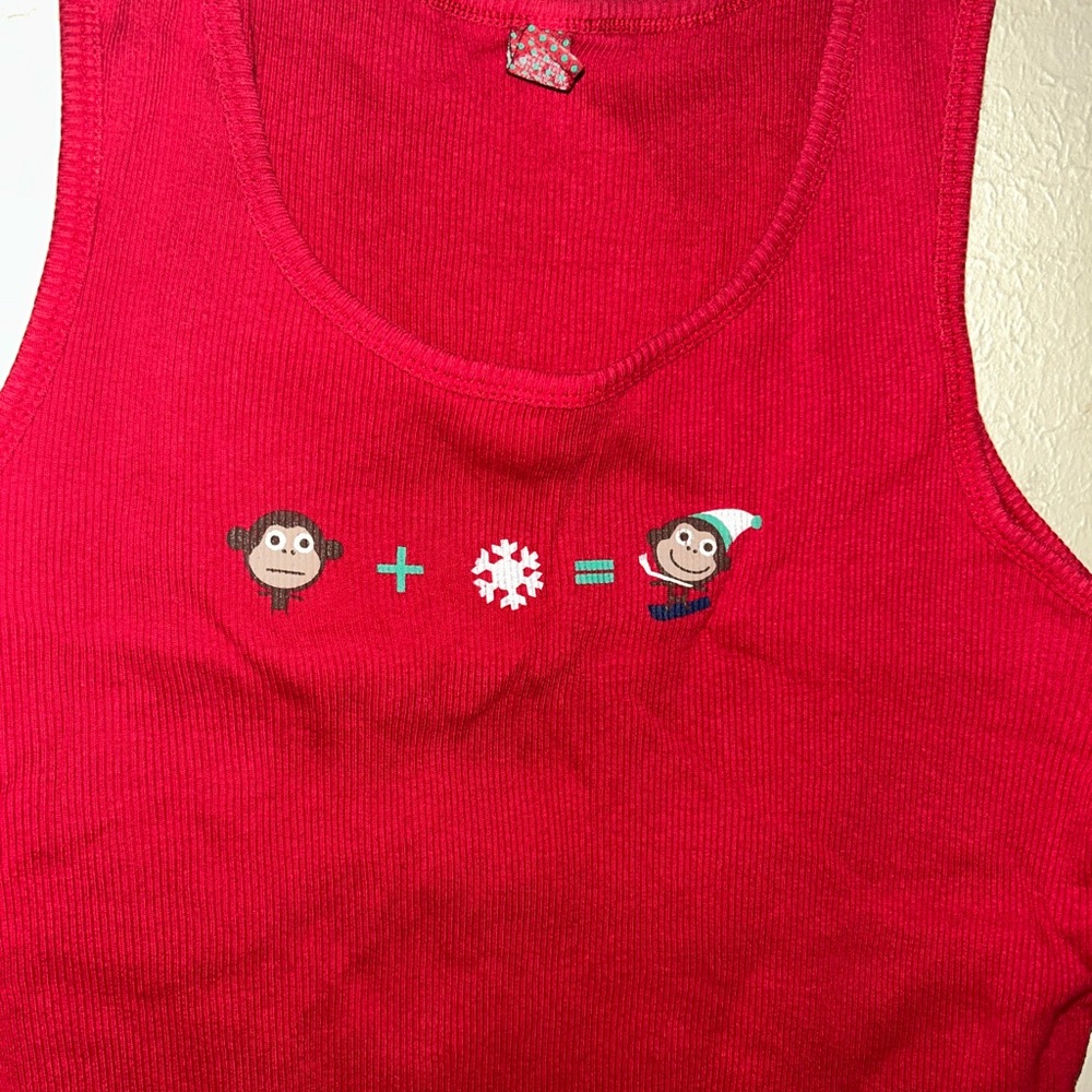 Old Navy 2 piece tank top pajamas with long pants - Picture 3 of 4